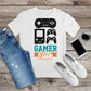 167. GAMER CLUB, Custom Made Shirt, Personalized T-Shirt, Custom Text, Make Your Own Shirt, Custom Tee