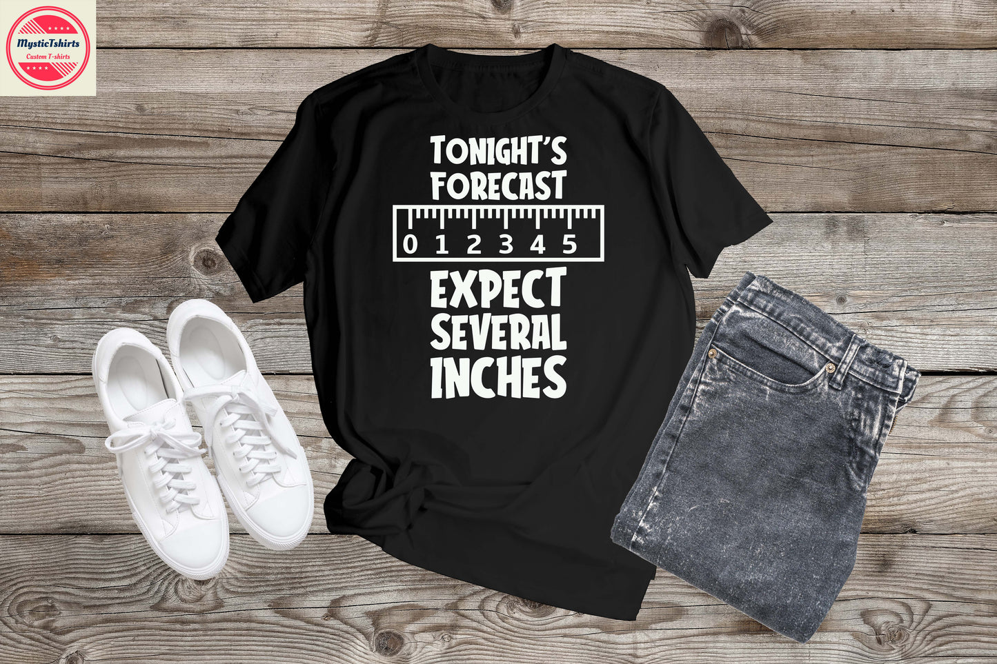 463. TONIGHTS FORCAST, Personalized T-Shirt, Custom Text, Make Your Own Shirt, Custom Tee