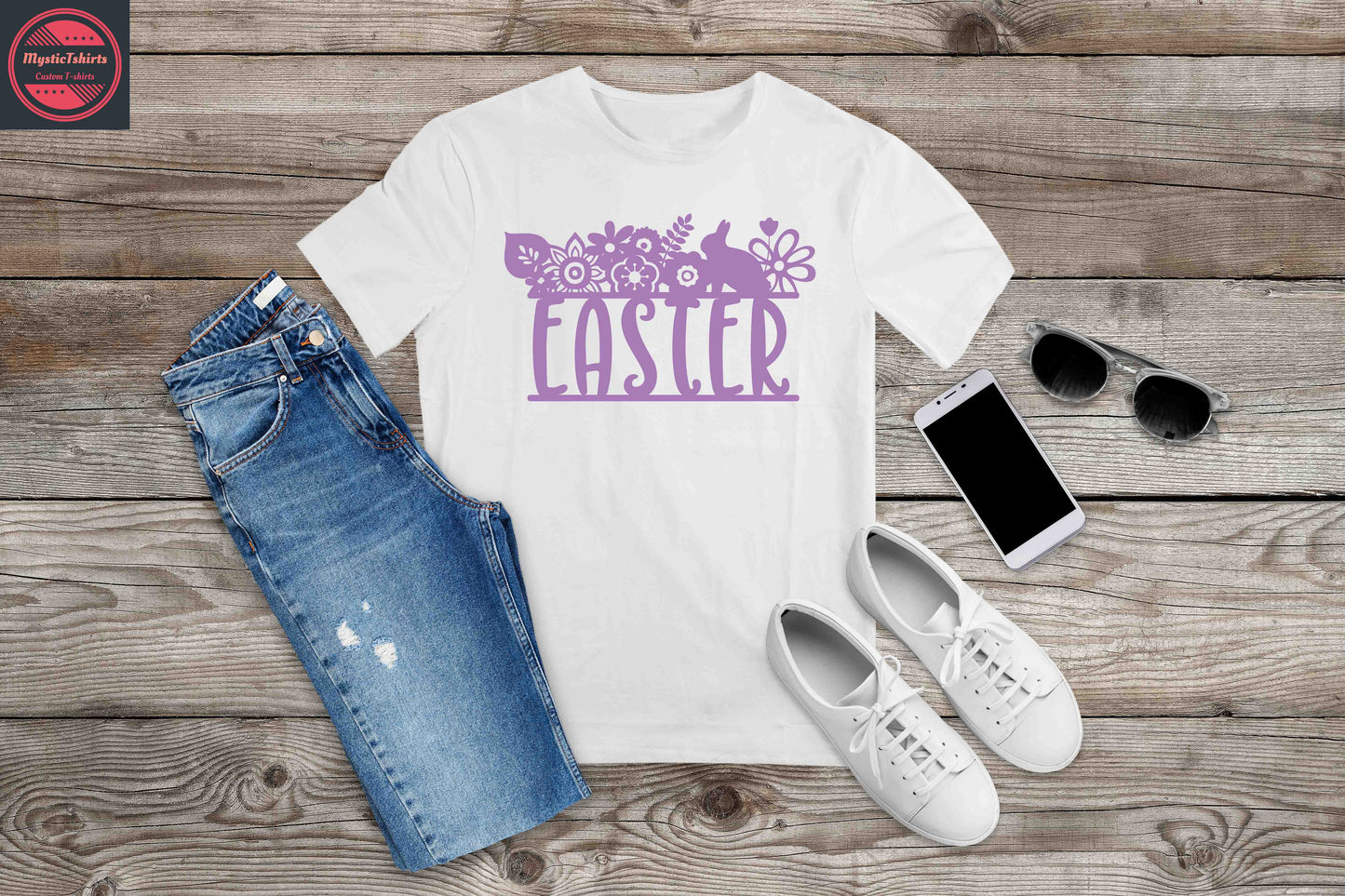 132. EASTER, Custom Made Shirt, Personalized T-Shirt, Custom Text, Make Your Own Shirt, Custom Tee