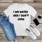 205. I AM WEIRD AND I DON'T CARE, Custom Made Shirt, Personalized T-Shirt, Custom Text, Make Your Own Shirt, Custom Tee