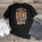 310. LOVE/VALENTINE, LOVE IS GIVING YOURSELF TO HIM Custom Made Shirt, Personalized T-Shirt, Custom Text, Make Your Own Shirt, Custom Tee