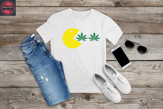 152. FUN WEED, Custom Made Shirt, Personalized T-Shirt, Custom Text, Make Your Own Shirt, Custom Tee