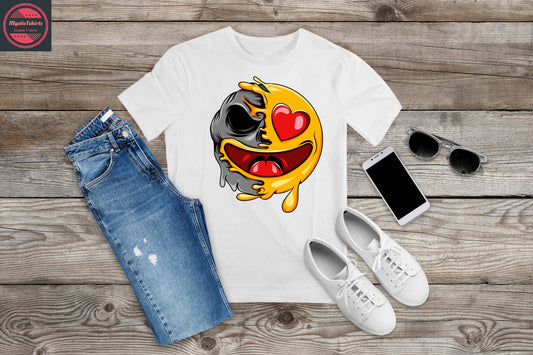 092. CRAZY FACE, Personalized T-Shirt, Custom Text, Make Your Own Shirt, Custom Tee