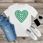 426. SHAMROCK HEART, Custom Made Shirt, Personalized T-Shirt, Custom Text, Make Your Own Shirt, Custom Tee