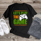 286. LET'S PLAY THE GAME, Custom Made Shirt, Personalized T-Shirt, Custom Text, Make Your Own Shirt, Custom Tee