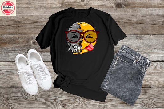 099. CRAZY FACE, Personalized T-Shirt, Custom Text, Make Your Own Shirt, Custom Tee