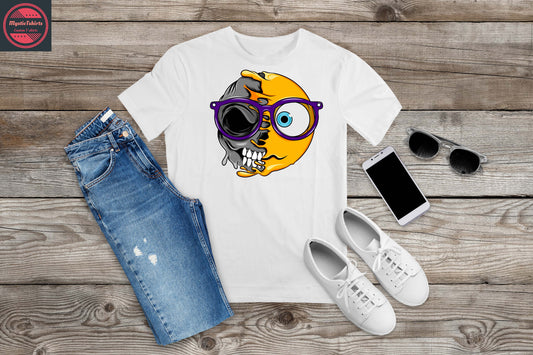 102. CRAZY FACE, Personalized T-Shirt, Custom Text, Make Your Own Shirt, Custom Tee