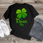 191. HAPPY ST. PATRICK'S DAY, Custom Made Shirt, Personalized T-Shirt, Custom Text, Make Your Own Shirt, Custom Tee