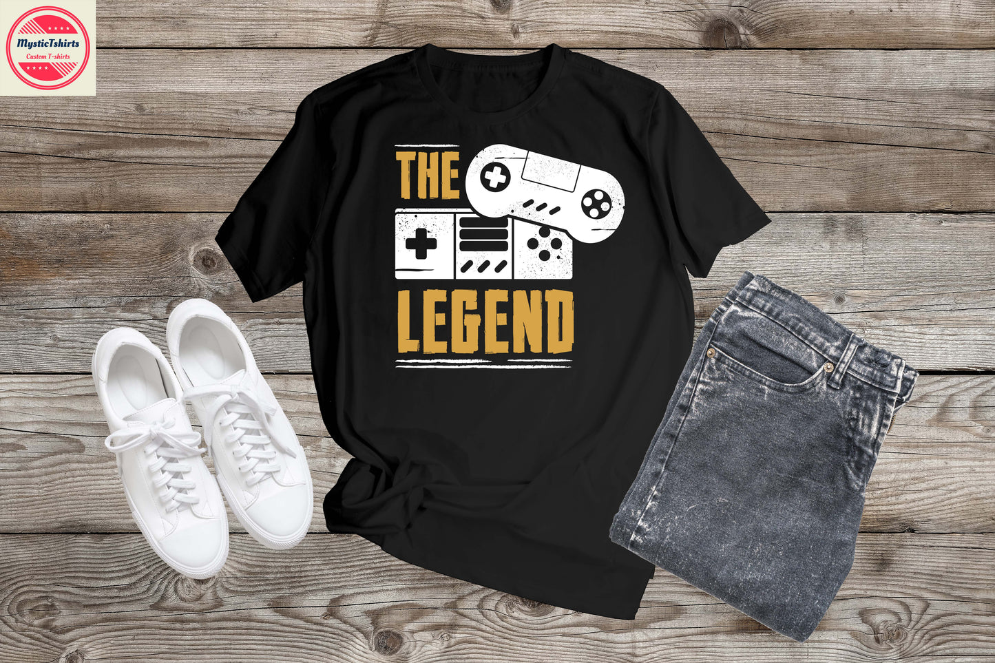 452. THE LEGEND, Custom Made Shirt, Personalized T-Shirt, Custom Text, Make Your Own Shirt, Custom Tee