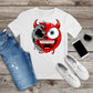 073. CRAZY FACE, Personalized T-Shirt, Custom Text, Make Your Own Shirt, Custom Tee