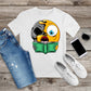 074. CRAZY FACE, Personalized T-Shirt, Custom Text, Make Your Own Shirt, Custom Tee
