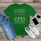 008. ABBEY ROAD CHRISTMAS LIGHTS , Custom Made Shirt, Personalized T-Shirt, Custom Text, Make Your Own Shirt, Custom Tee