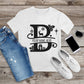 322. MONOGRAMMED CHRISTMAS B, Custom Made Shirt, Personalized T-Shirt, Custom Text, Make Your Own Shirt, Custom Tee