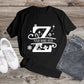 346. MONOGRAMMED CHRISTMAS Z, Custom Made Shirt, Personalized T-Shirt, Custom Text, Make Your Own Shirt, Custom Tee